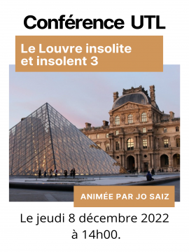 Conférence : Le Louvre insolite et insolent 3
