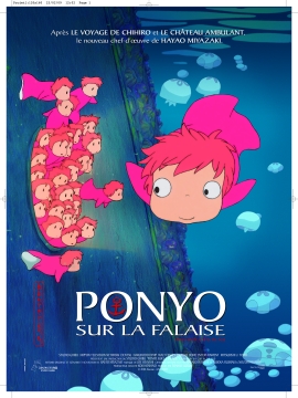 Ponyo sur la falaise