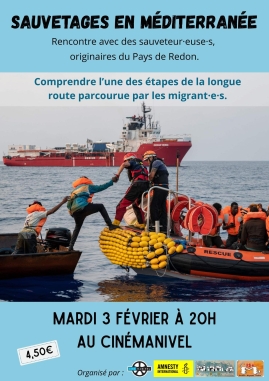 Sauvetages en Méditerranée